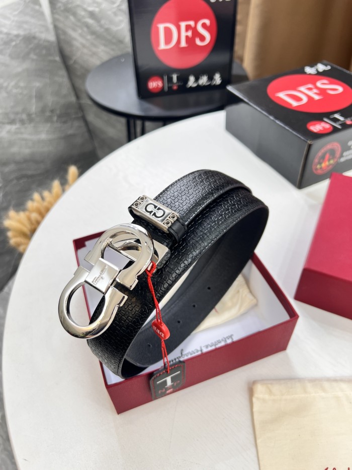 Streetwear Belt Ferragamo 321741 size:3.5cm