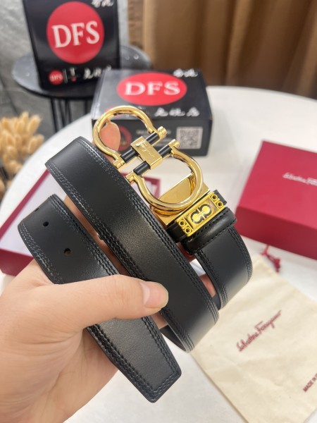 Streetwear Belt Ferragamo 321794 size:3.5cm