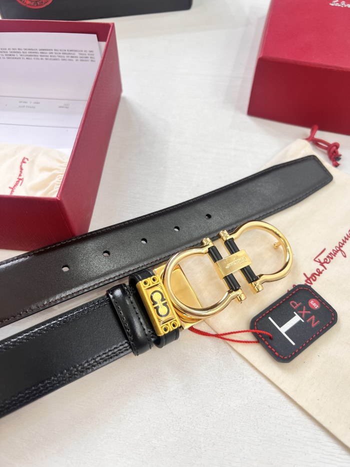 Streetwear Belt Ferragamo 321794 size:3.5cm