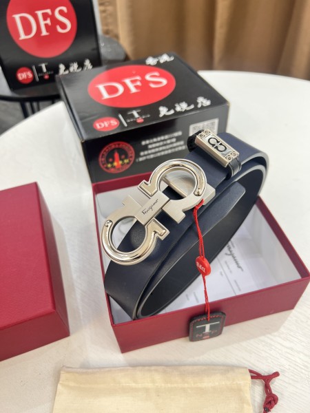 Streetwear Belt Ferragamo 321777 size:3.5cm