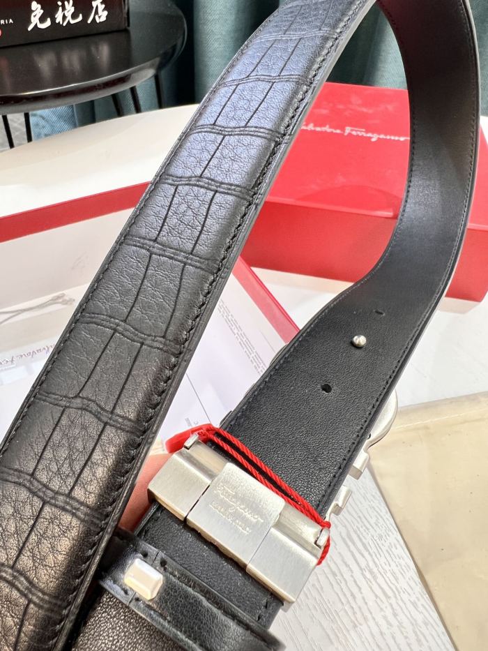 Streetwear Belt Ferragamo 321802 size:3.5cm