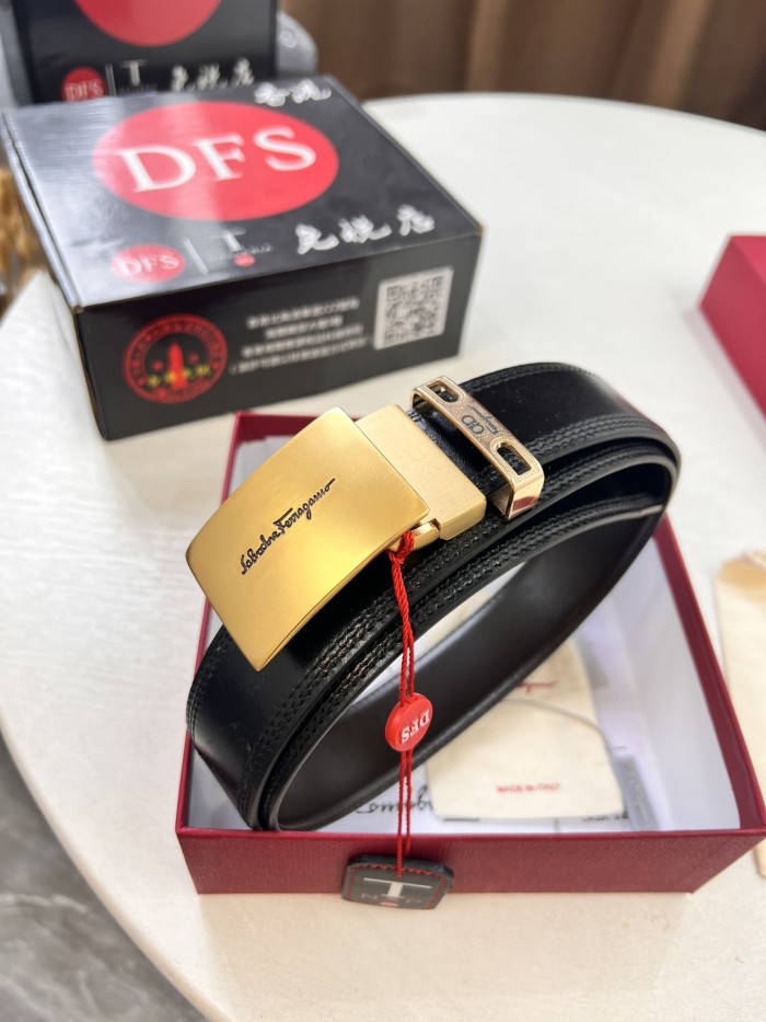 Streetwear Belt Ferragamo   321953  SIZE:3.5cm