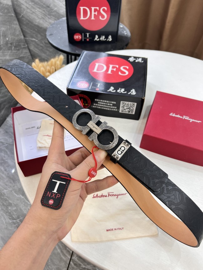 Streetwear Belt Ferragamo 321784 size:3.5cm