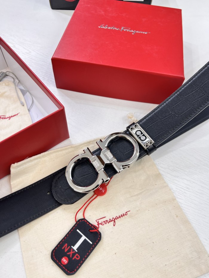 Streetwear Belt Ferragamo 321721 size:3.5cm