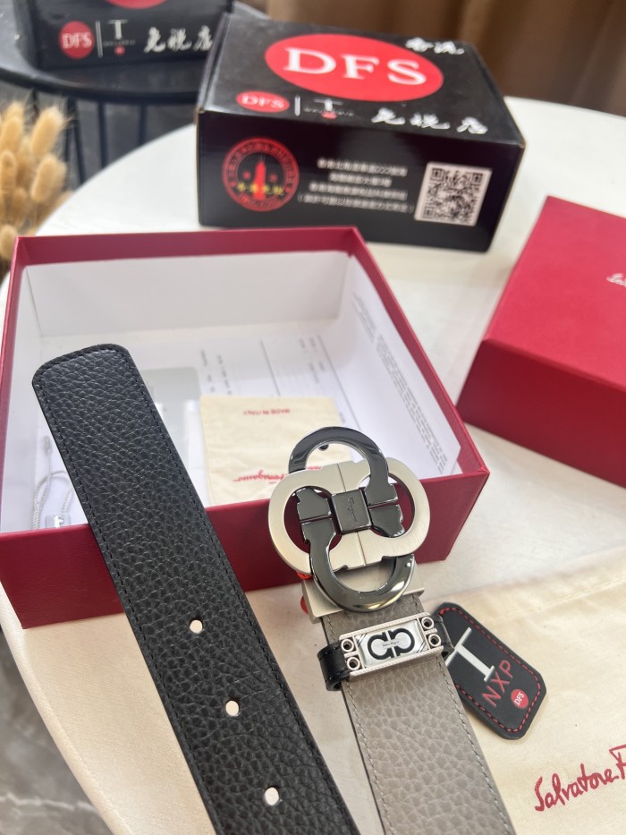 Streetwear Belt Ferragamo 321821size:3.5cm