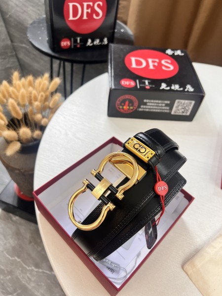 Streetwear Belt Ferragamo 321794 size:3.5cm