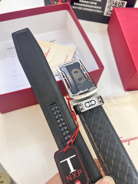 Streetwear Belt Ferragamo 321630 size:3.5cm