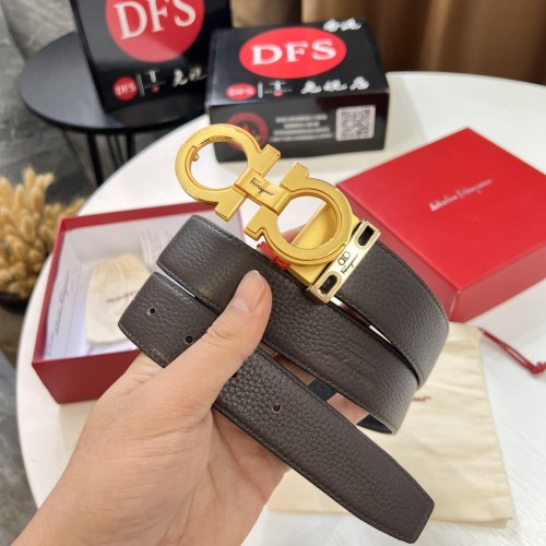 Streetwear Belt Ferragamo 321633 size:3.5cm