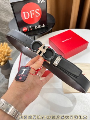 Streetwear Belt Ferragamo 321706 size:3.5cm