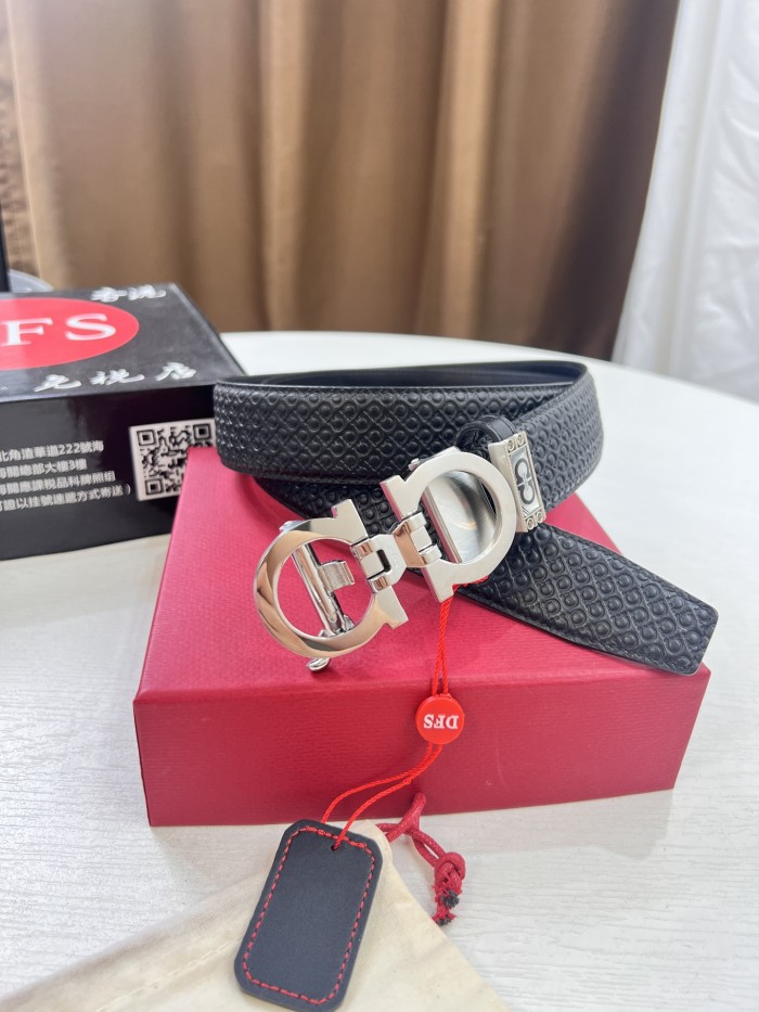 Streetwear Belt Ferragamo 321645 size:3.5cm