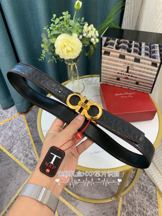 Streetwear Belt Ferragamo   319013  SIZE:3.5cm