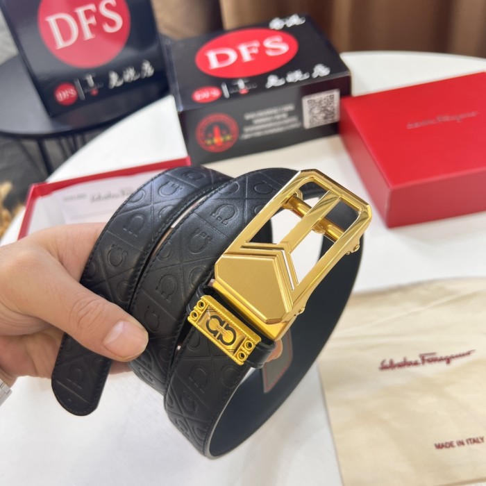 Streetwear Belt Ferragamo 321693 size:3.5cm