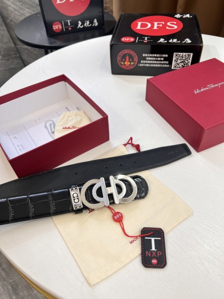 Streetwear Belt Ferragamo 321773 size:3.5cm