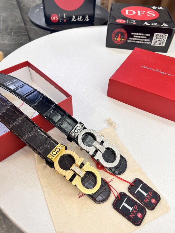 Streetwear Belt Ferragamo   321944 SIZE:3.5cm