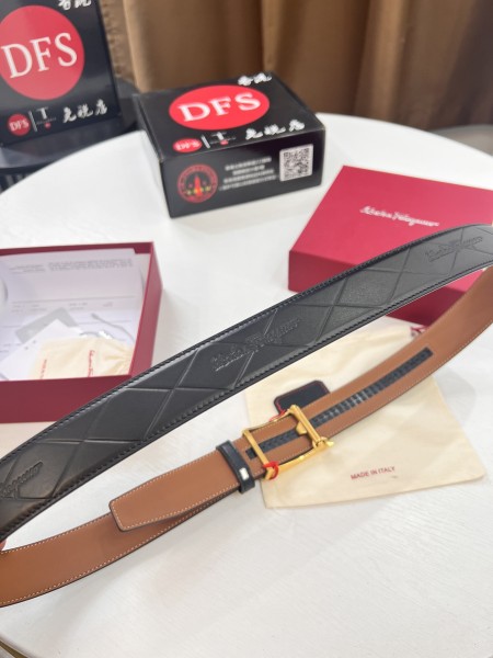 Streetwear Belt Ferragamo 321914 size:3.5cm