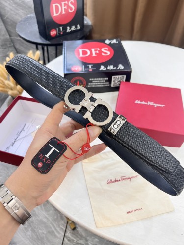 Streetwear Belt Ferragamo 321645 size:3.5cm