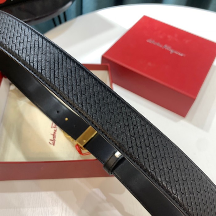 Streetwear Belt Ferragamo 321895 size:3.5cm