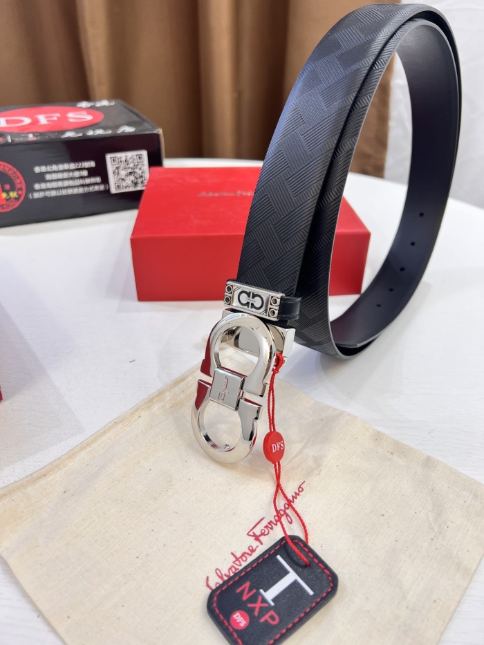 Streetwear Belt Ferragamo 321903 size:3.5cm