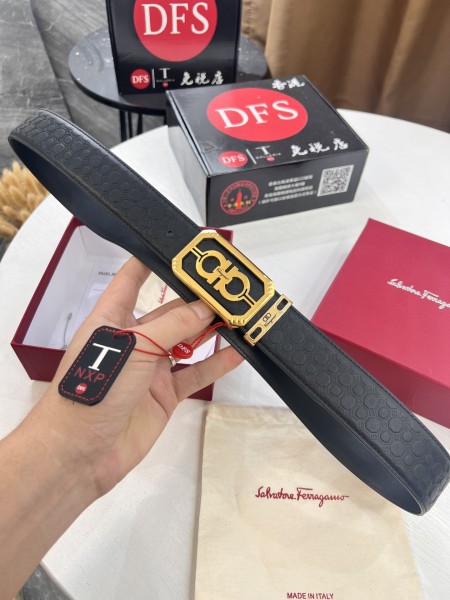 Streetwear Belt Ferragamo 321867 size:3.5cm