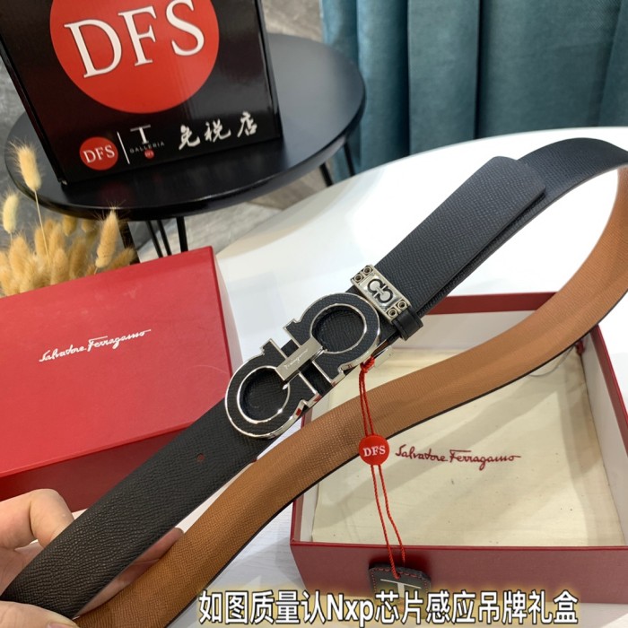 Streetwear Belt Ferragamo   321975 SIZE:3.5cm