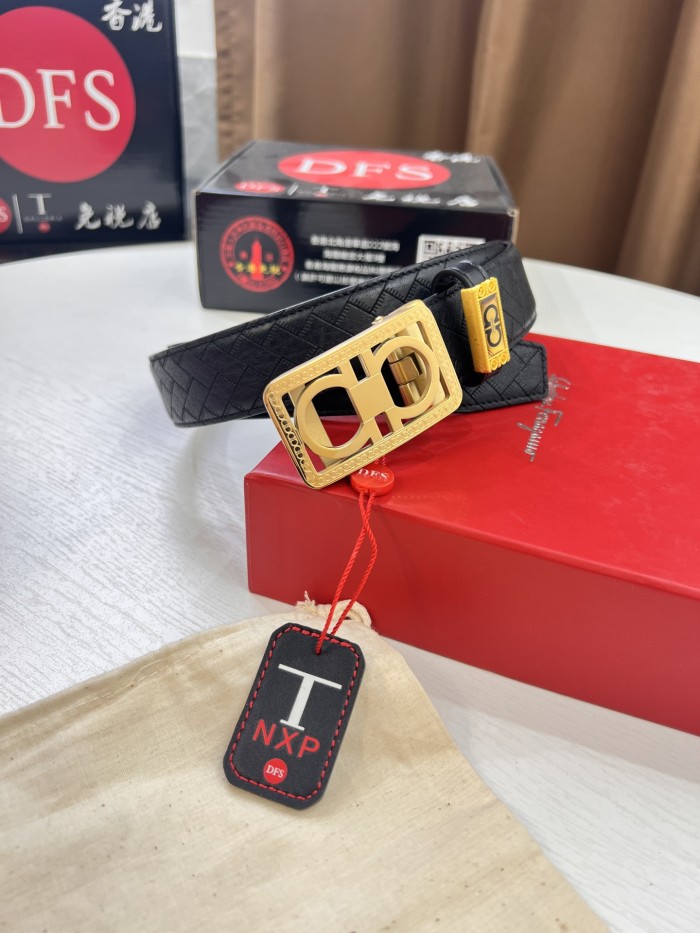 Streetwear Belt Ferragamo 321750 size:3.5cm