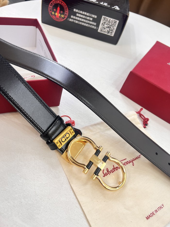 Streetwear Belt Ferragamo 321794 size:3.5cm