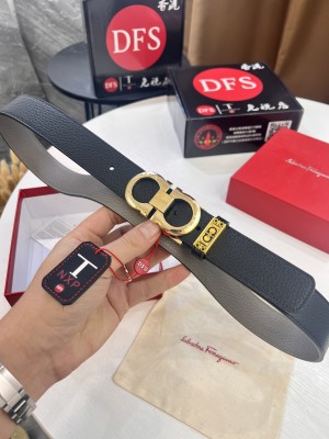 Streetwear Belt Ferragamo 321885 size:3.5cm