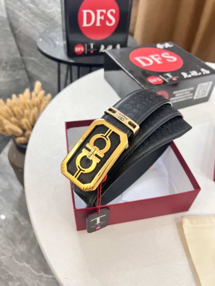 Streetwear Belt Ferragamo 321867 size:3.5cm