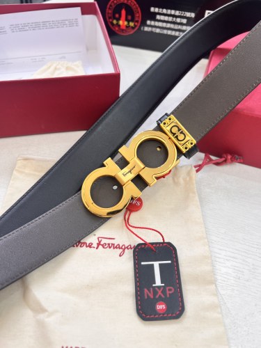 Streetwear Belt Ferragamo 321638 size:3.5cm