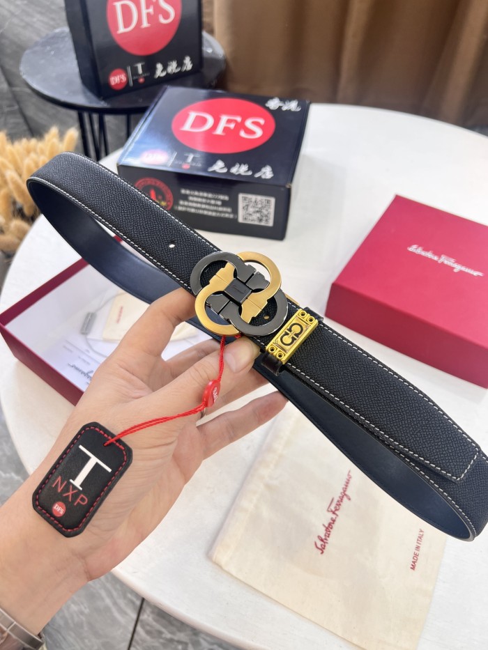 Streetwear Belt Ferragamo 321668  size:3.5cm