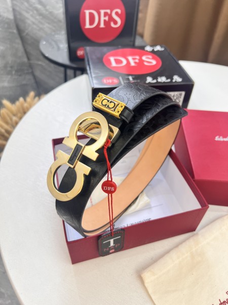 Streetwear Belt Ferragamo 321689 size:3.5cm