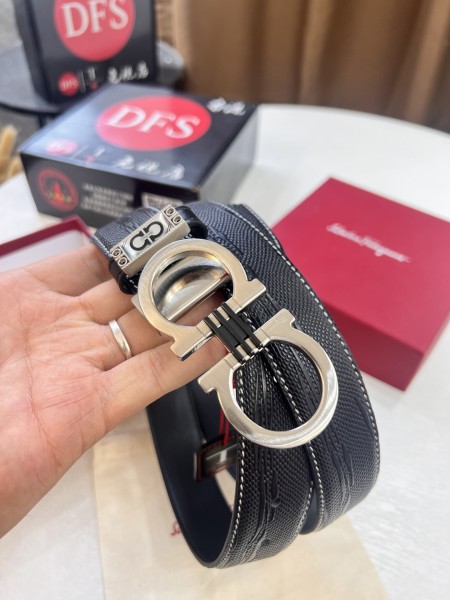 Streetwear Belt Ferragamo 321927 size:3.5cm