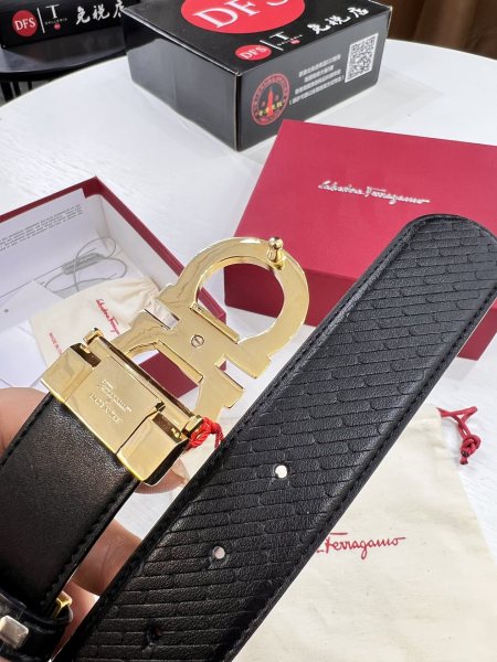 Streetwear Belt Ferragamo 321740 size:3.5cm