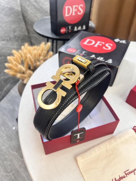 Streetwear Belt Ferragamo 321710 size:3.5cm