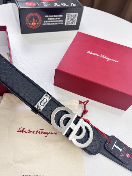 Streetwear Belt Ferragamo 321889 size:3.5cm