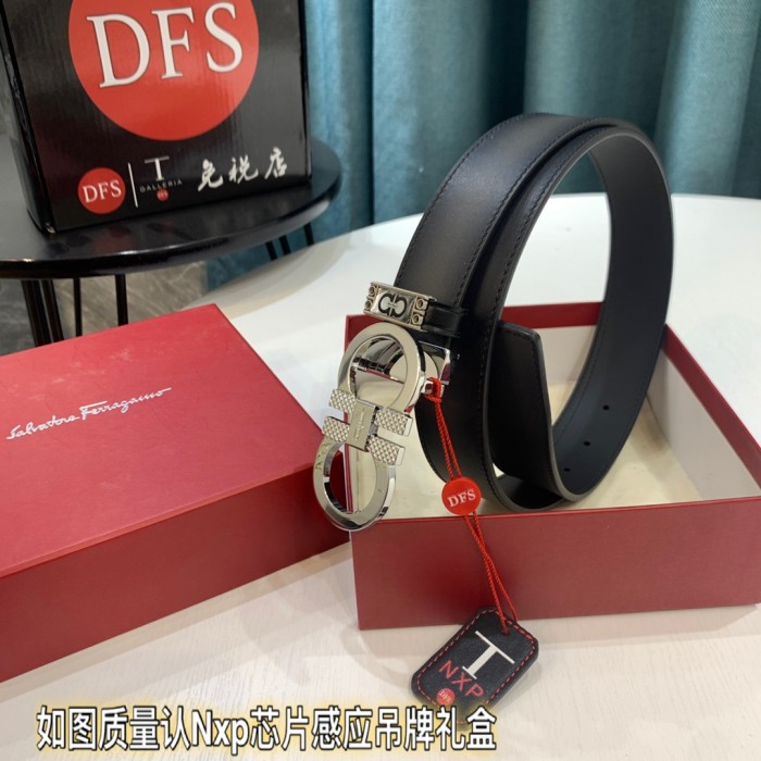 Streetwear Belt Ferragamo 321816 size:3.5cm