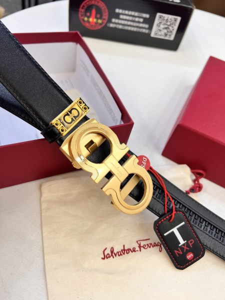 Streetwear Belt Ferragamo 321759 size:3.5cm