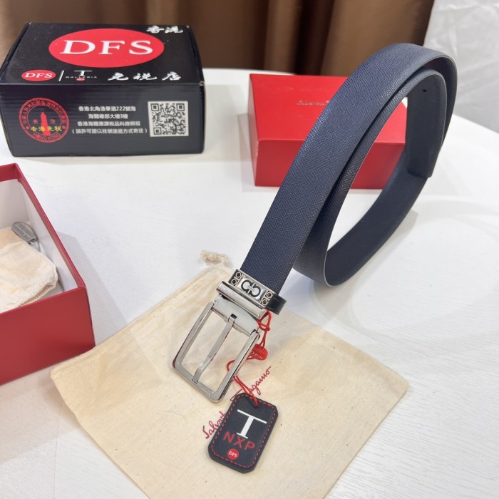 Streetwear Belt Ferragamo 321753 size:3.5cm