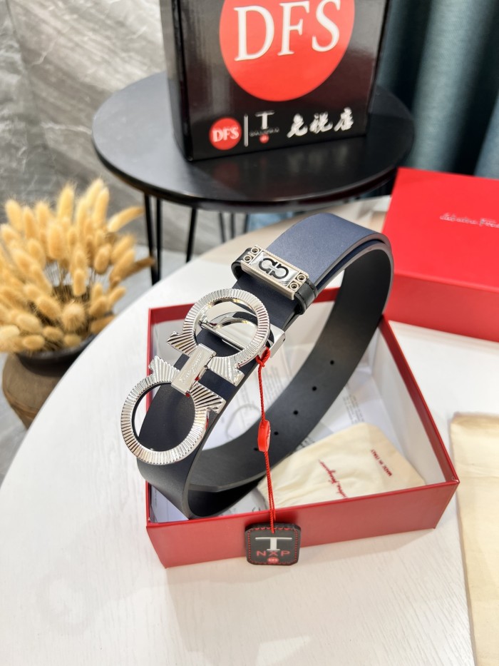 Streetwear Belt Ferragamo 321798 size:3.5cm