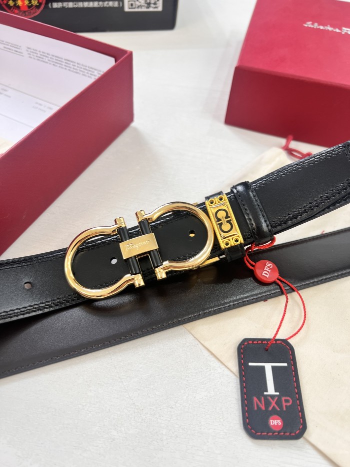 Streetwear Belt Ferragamo 321794 size:3.5cm