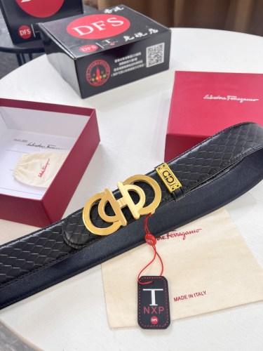 Streetwear Belt Ferragamo 321890 size:3.5cm