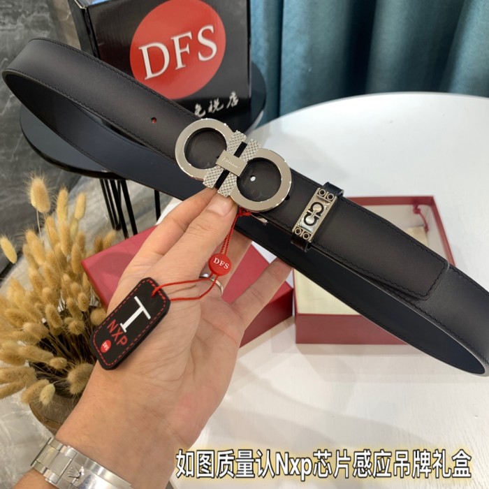 Streetwear Belt Ferragamo 321816 size:3.5cm