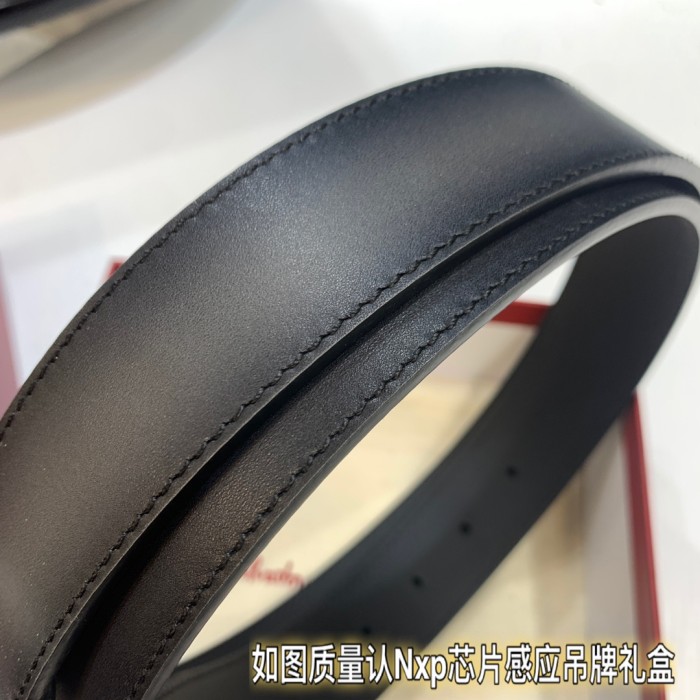 Streetwear Belt Ferragamo 321816 size:3.5cm