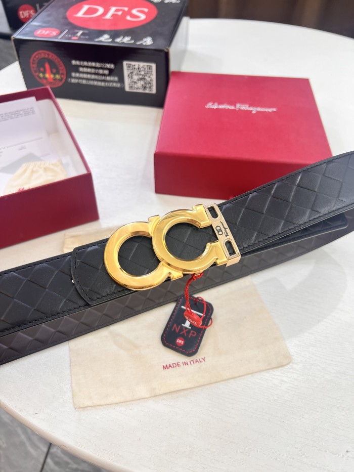 Streetwear Belt Ferragamo 321680 size:3.5cm