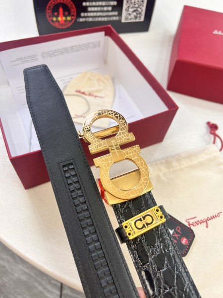 Streetwear Belt Ferragamo 321684 size:3.5cm