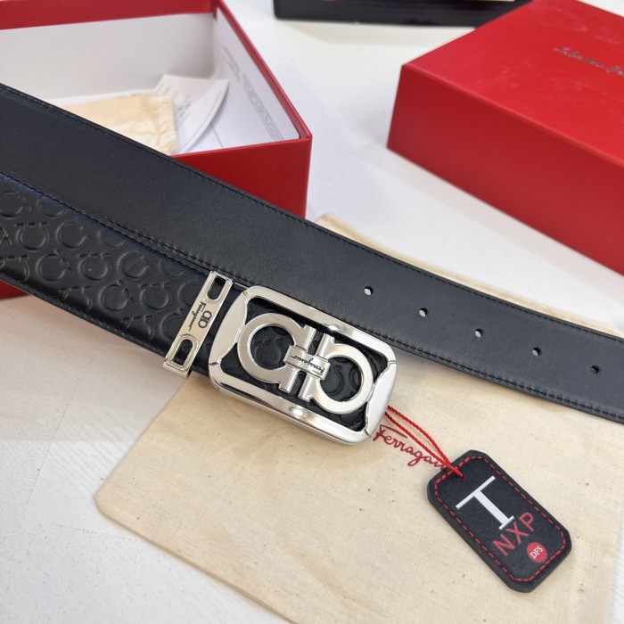 Streetwear Belt Ferragamo 321898 size:3.5cm
