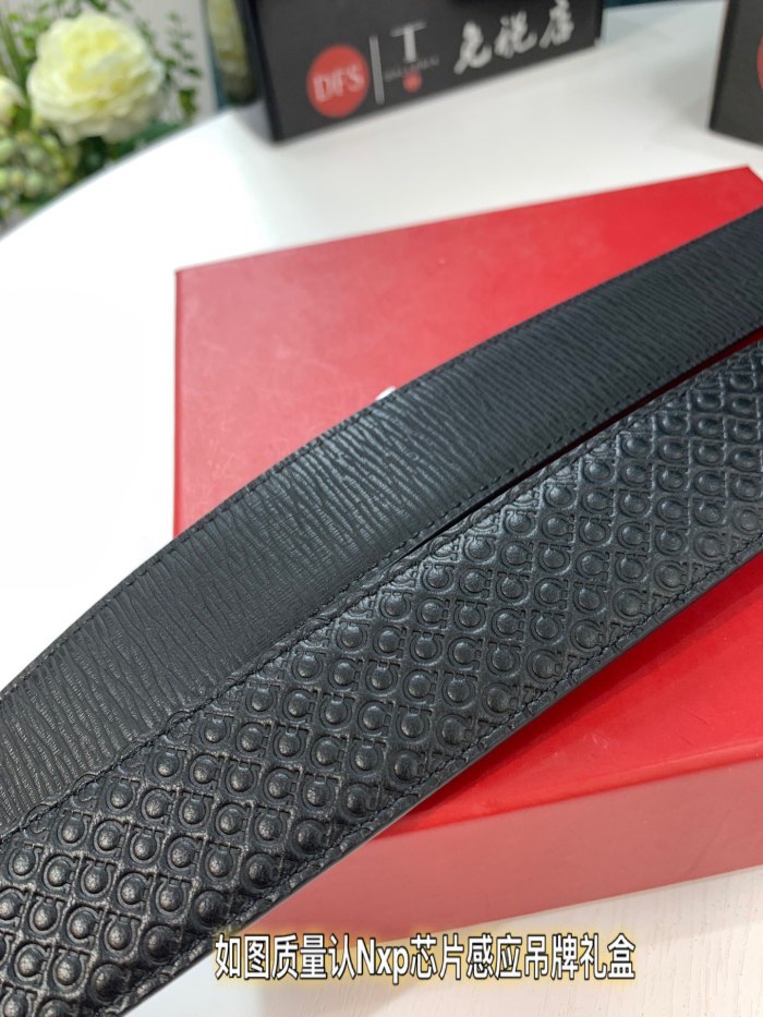 Streetwear Belt Ferragamo 321857 size:3.5cm