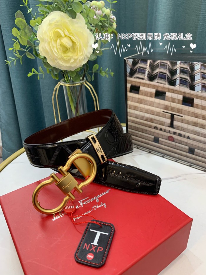 Streetwear Belt Ferragamo   319021 SIZE:3.5cm