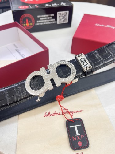 Streetwear Belt Ferragamo 321685 size:3.5cm