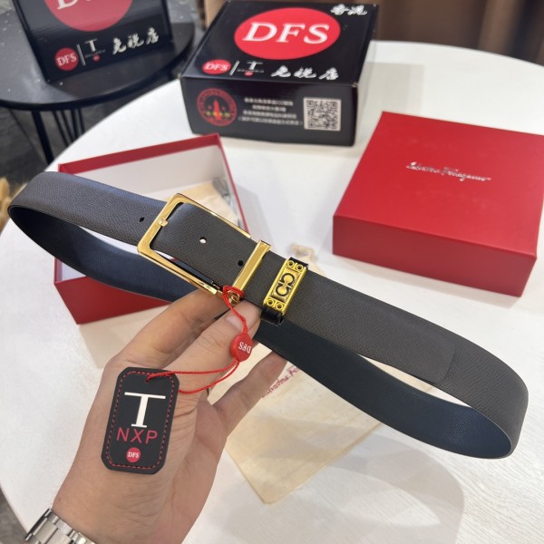 Streetwear Belt Ferragamo 321754 size:3.5cm